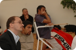Karsai Gábor director of 'Dharma Gate' Buddhist College and the members of our movement